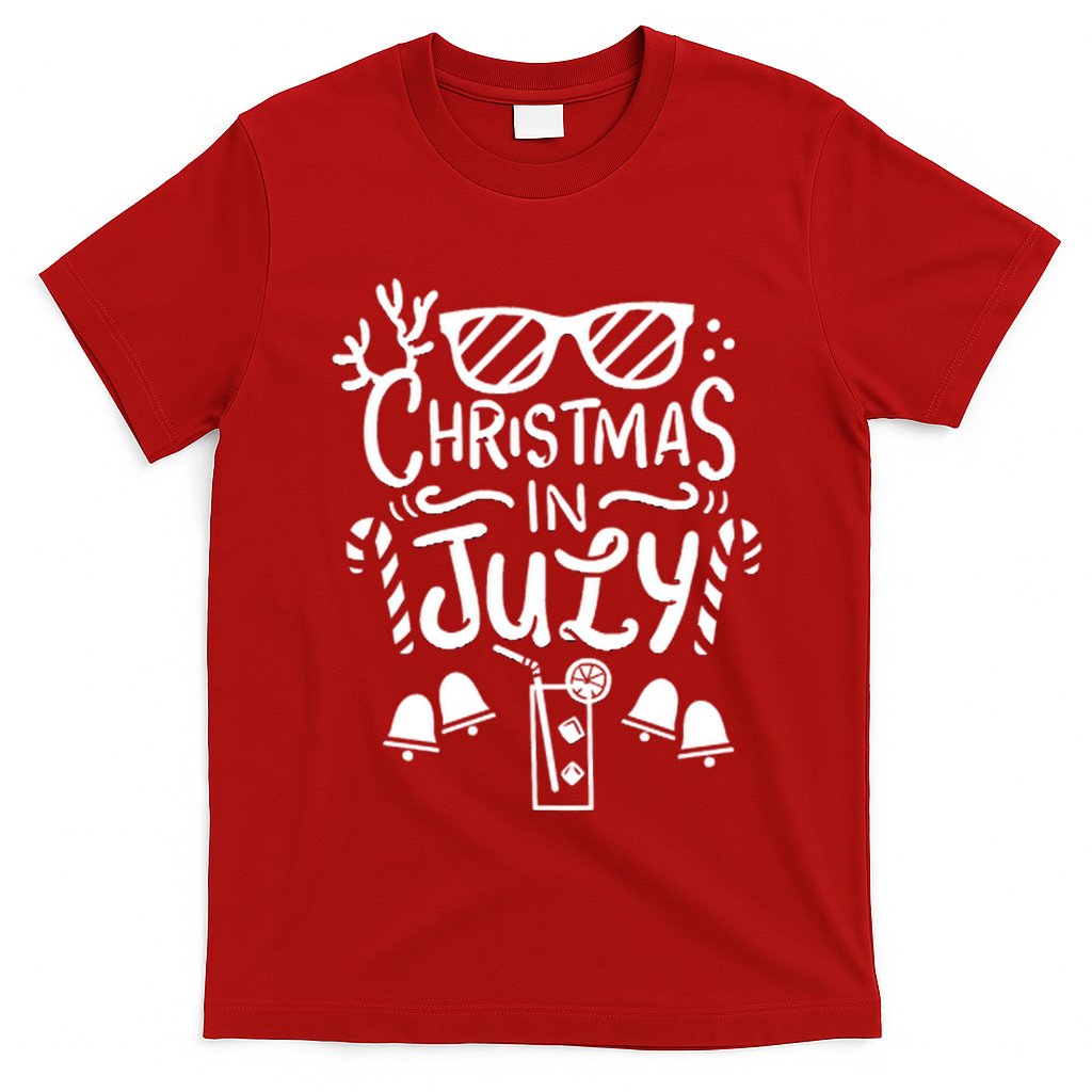 Christmas In July Apron T-Shirt