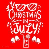 Christmas In July Apron Tall T-Shirt
