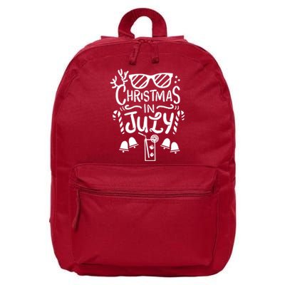 Christmas In July Apron 16 in Basic Backpack