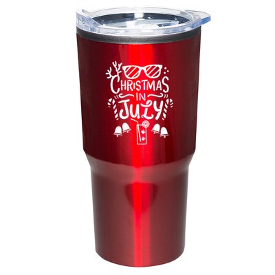 Christmas In July Apron Tumbler