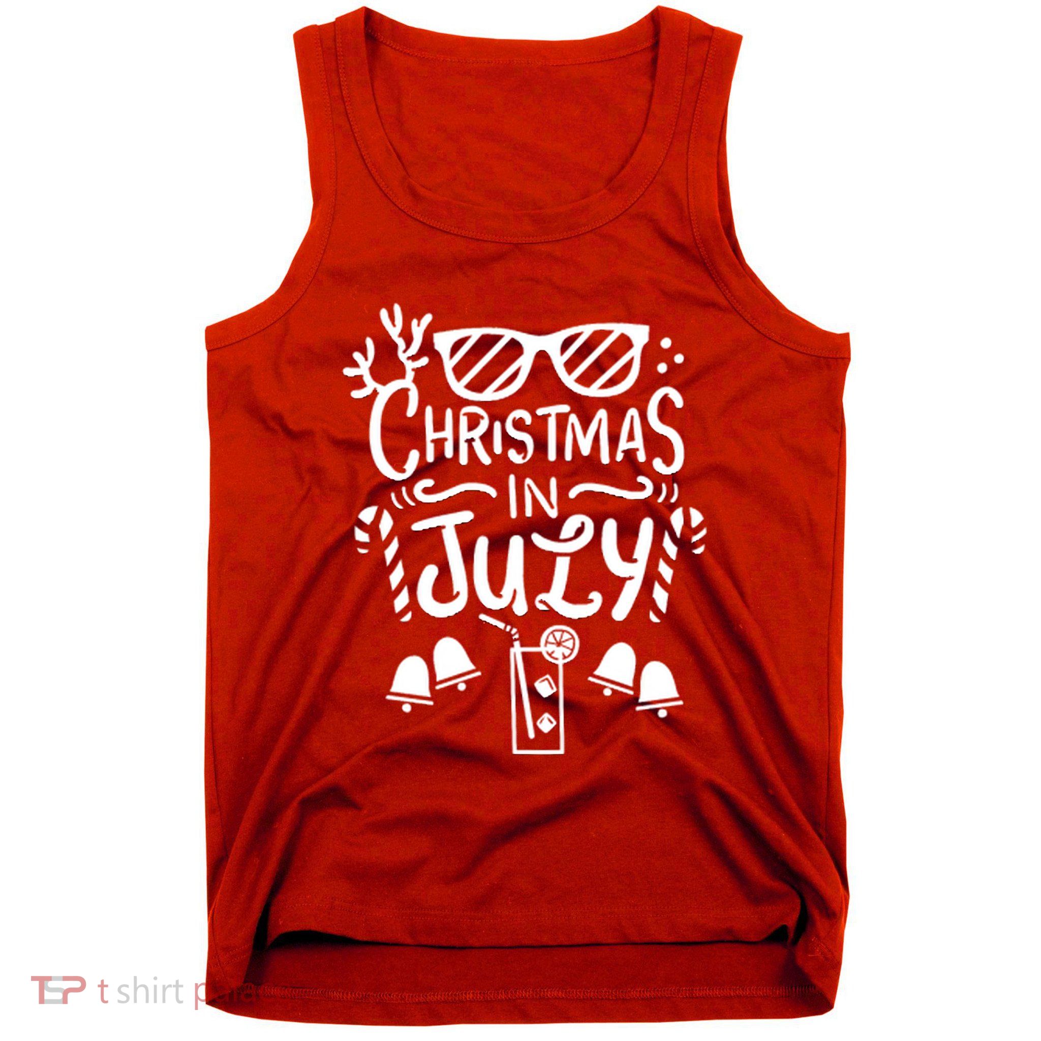 Christmas In July Apron Tank Top