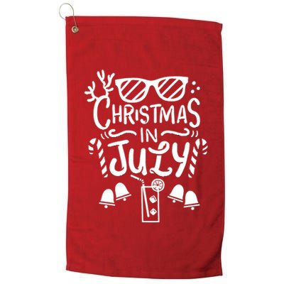 Christmas In July Apron Golf Towel