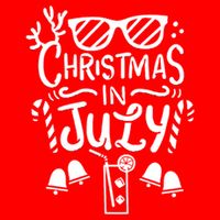 Christmas In July Apron Visor