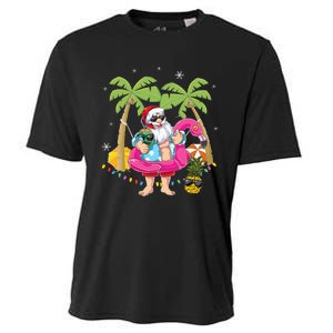 CHRISTMAS IN JULY Summer Xmas Decoration Cooling Performance Crew T-Shirt