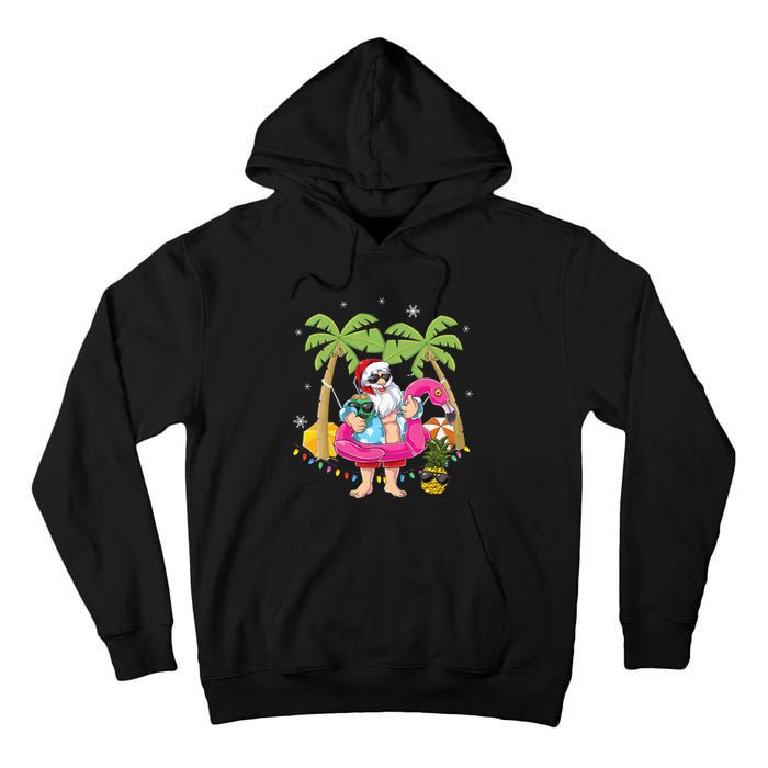 CHRISTMAS IN JULY Summer Xmas Decoration Tall Hoodie