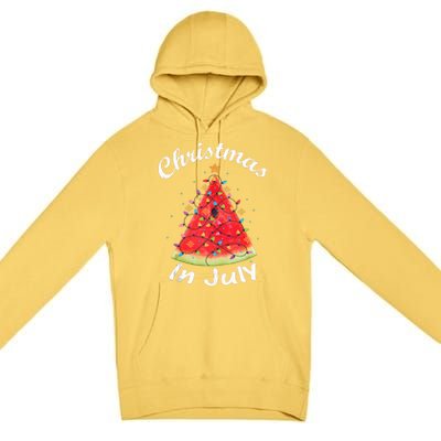 Christmas In July Melon Xmas Tree Summer Tank Top Premium Pullover Hoodie