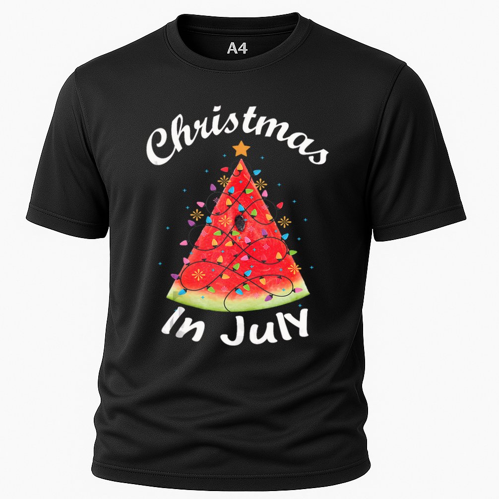 Christmas In July Melon Xmas Tree Summer Tank Top Performance Shirt
