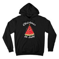 Christmas In July Melon Xmas Tree Summer Tank Top Hoodie