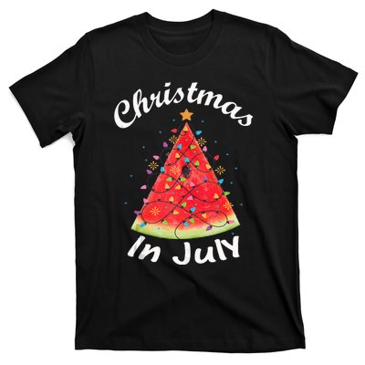 Christmas In July Melon Xmas Tree Summer Tank Top T-Shirt