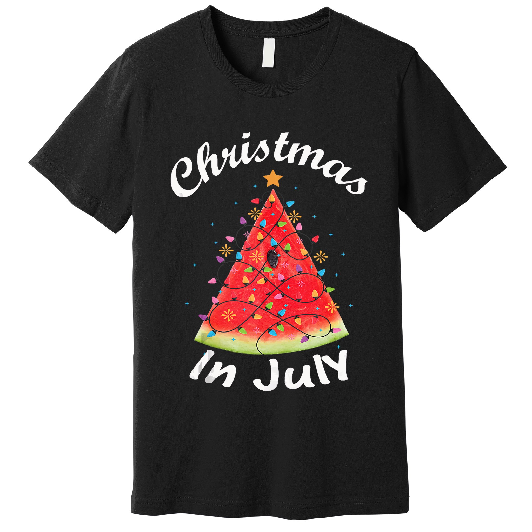 Christmas In July Melon Xmas Tree Summer Tank Top Premium T-Shirt