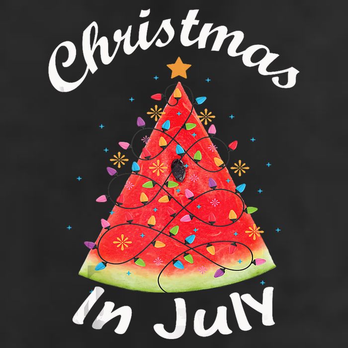 Christmas In July Melon Xmas Tree Summer Tank Top 25L Jumbo Tote