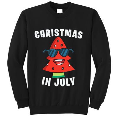 Christmas In July Summer Xmas Decoration Sweatshirt