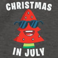 Christmas In July Summer Xmas Decoration Vector Backpack