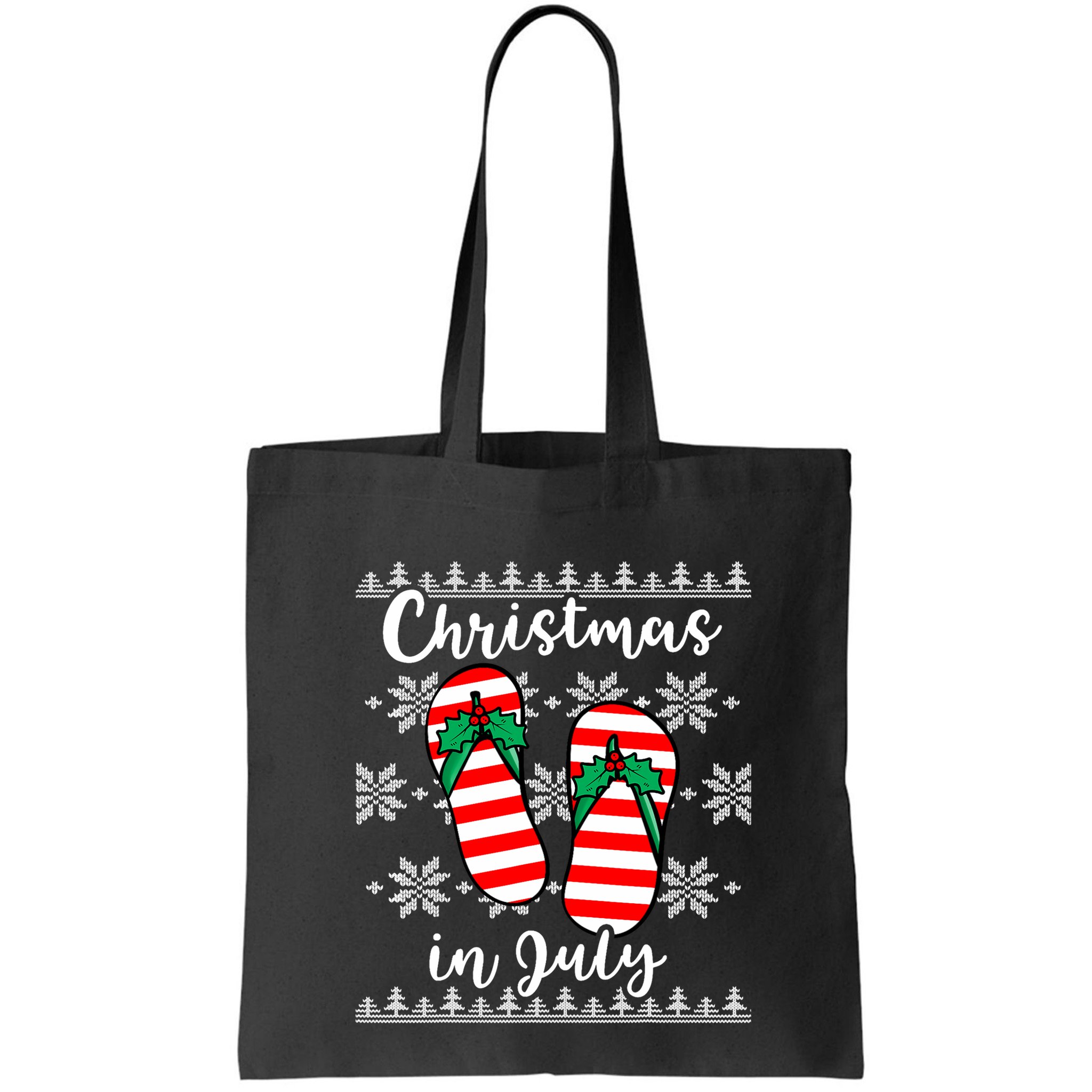 Christmas In July Ugly Christmas Flip Flops Bag