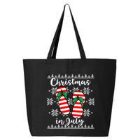 Christmas In July Ugly Christmas Flip Flops 25L Jumbo Tote