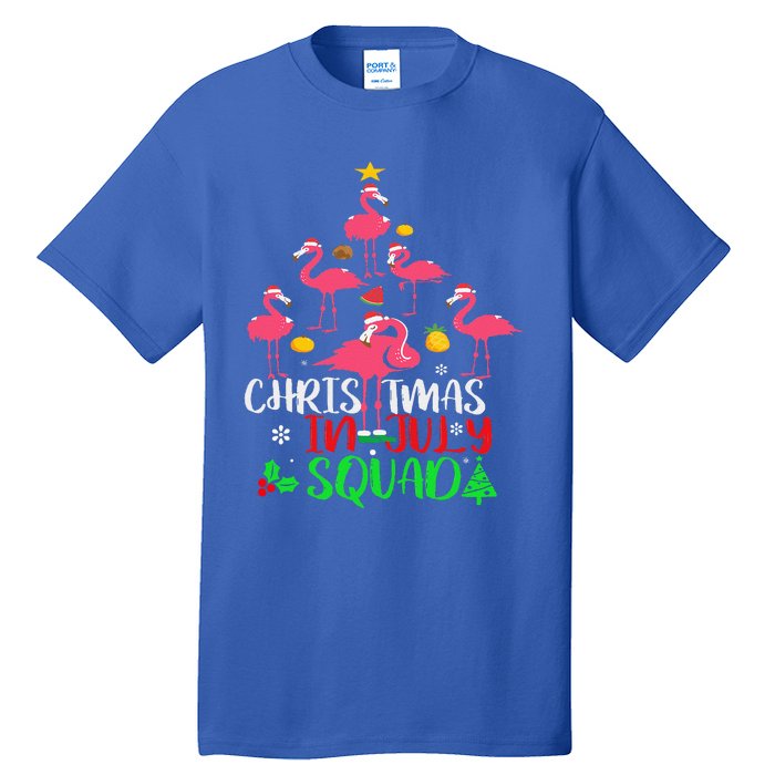 Christmas In July Squad Funny Summer Xmas Tall T-Shirt