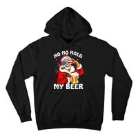 Christmas In July | Santa Ho Ho Hold My Beer Hoodie