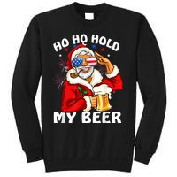 Christmas In July | Santa Ho Ho Hold My Beer Sweatshirt