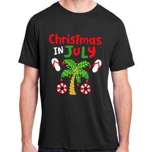 Christmas in July Funny Summer Xmas Adult ChromaSoft Performance T-Shirt