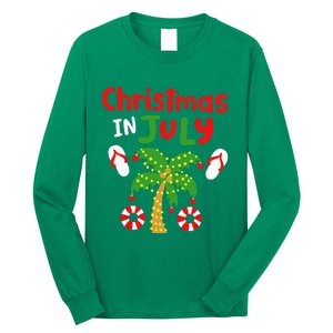 Christmas in July Funny Summer Xmas Long Sleeve Shirt