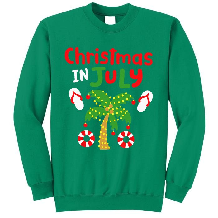 Christmas in July Funny Summer Xmas Sweatshirt