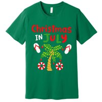 Christmas in July Funny Summer Xmas Premium T-Shirt