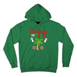 Christmas in July Funny Summer Xmas Tall Hoodie