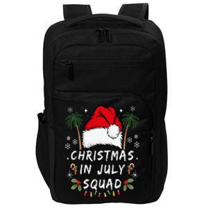 Christmas In July Squad Funny Summer Xmas Impact Tech Backpack