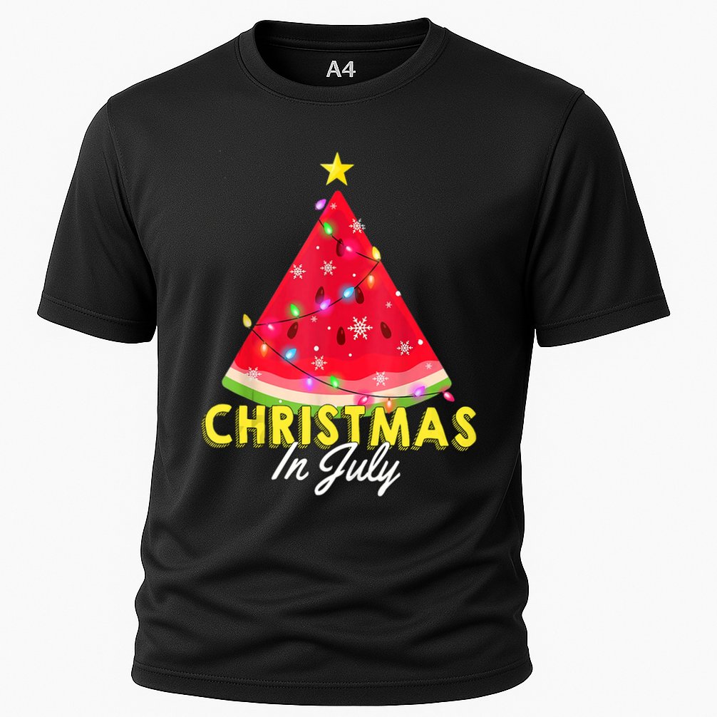 Christmas In July Watermelon Xmas Tree Summer M Tank Top Performance Shirt