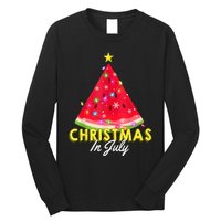 Christmas In July Watermelon Xmas Tree Summer M Tank Top Long Sleeve Shirt