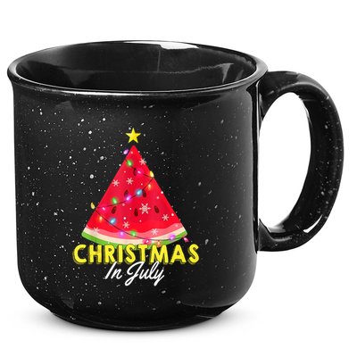 Christmas In July Watermelon Xmas Tree Summer M Tank Top 15oz Campfire Ceramic Mug