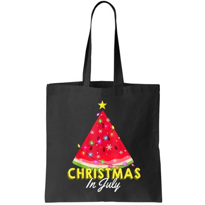Christmas In July Watermelon Xmas Tree Summer M Tank Top Bag