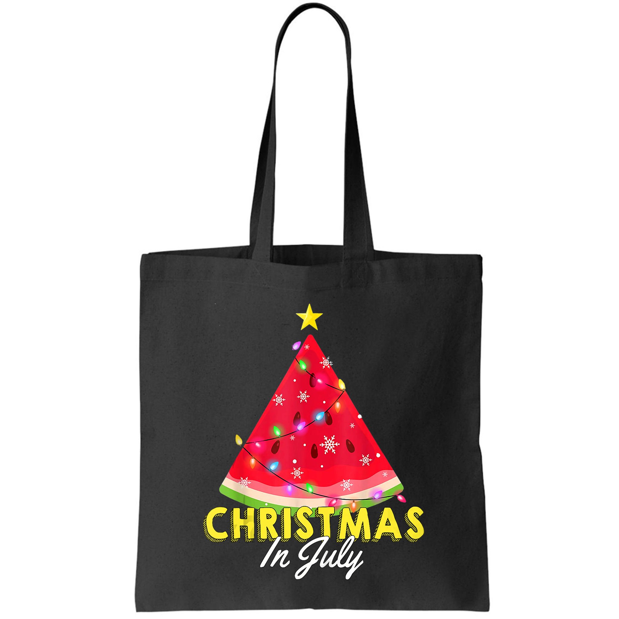 Christmas In July Watermelon Xmas Tree Summer M Tank Top Bag