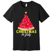 Christmas In July Watermelon Xmas Tree Summer M Tank Top Premium T-Shirt