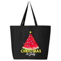 Christmas In July Watermelon Xmas Tree Summer M Tank Top 25L Jumbo Tote