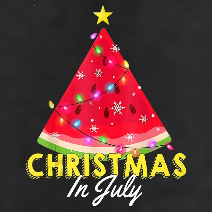 Christmas In July Watermelon Xmas Tree Summer M Tank Top 25L Jumbo Tote