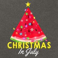 Christmas In July Watermelon Xmas Tree Summer M Tank Top Cotton Canvas Backpack