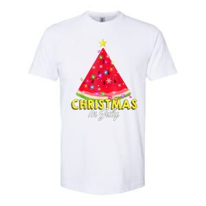 Christmas In July Watermelon Xmas Tree Summer M Tank Top Softstyle CVC T-Shirt