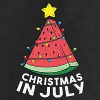Christmas In July Summer Watermelon Xmas Tree 11oz C Handle Ceramic Mug