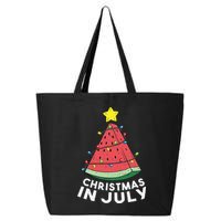 Christmas In July Summer Watermelon Xmas Tree 25L Jumbo Tote