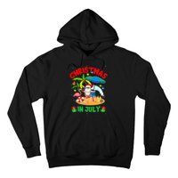 Christmas In July Funny Summer Xmas Hoodie