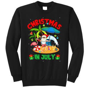 Christmas In July Funny Summer Xmas Sweatshirt