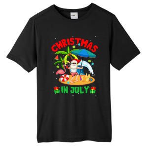 Christmas In July Funny Summer Xmas Tall Fusion ChromaSoft Performance T-Shirt