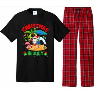 Christmas In July Funny Summer Xmas Pajama Set