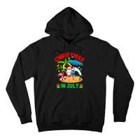 Christmas In July Funny Summer Xmas Tall Hoodie