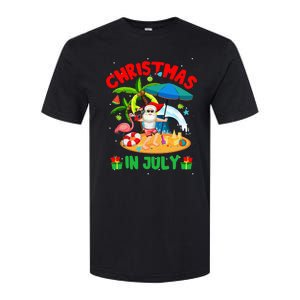 Christmas In July Funny Summer Xmas Softstyle CVC T-Shirt