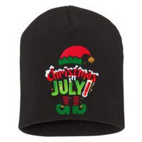 Christmas In July Costume Elf Sunglasses Beach Lover Family Short Acrylic Beanie