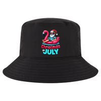 Christmas In July Flamingo Santa Beach Summer Cool Comfort Performance Bucket Hat
