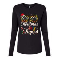 Christmas In July Squad Sunglasses Summer Beach Funny Xmas Womens Cotton Relaxed Long Sleeve T-Shirt