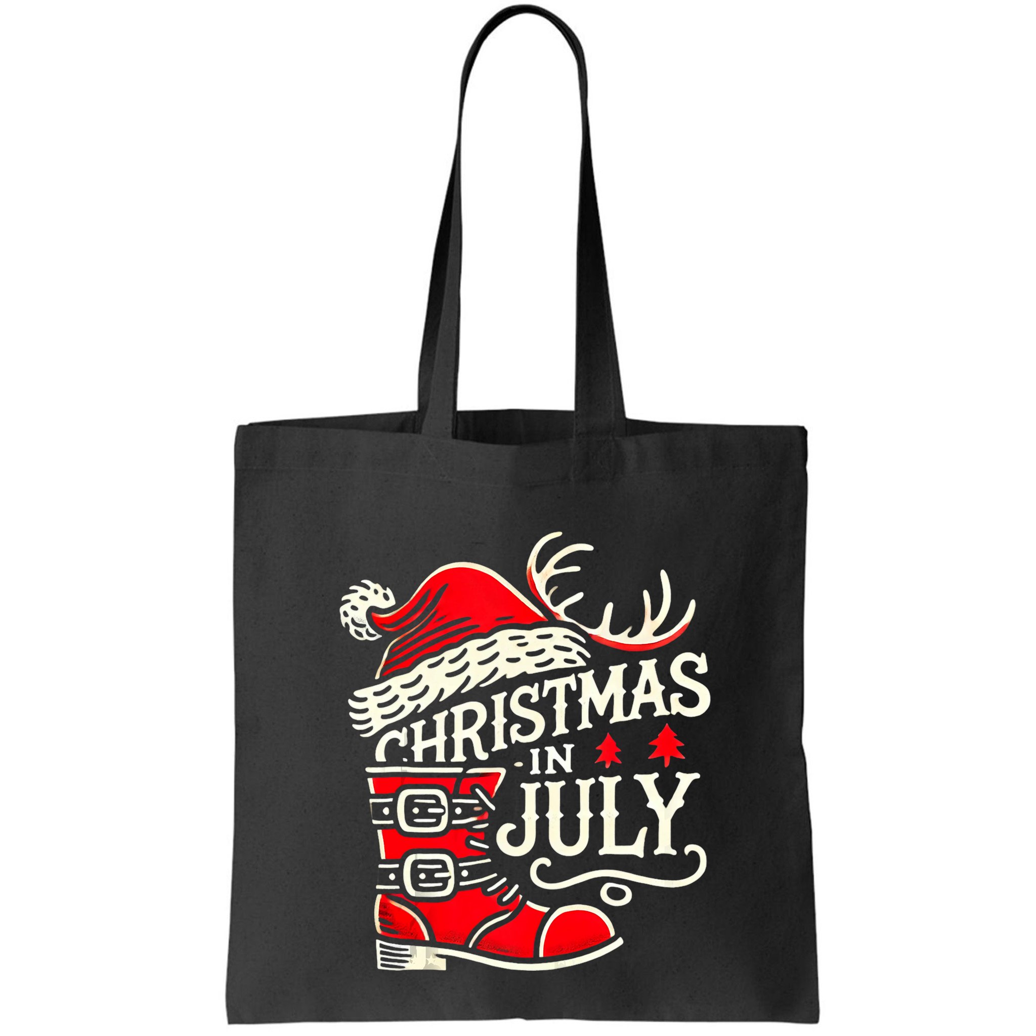 Christmas In July Funny Elf For Summer Xmas Delights Bag